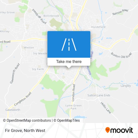 Fir Grove map