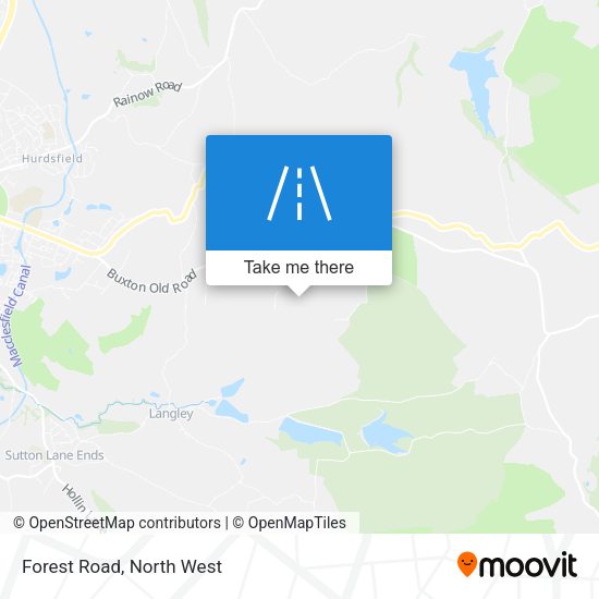 Forest Road map