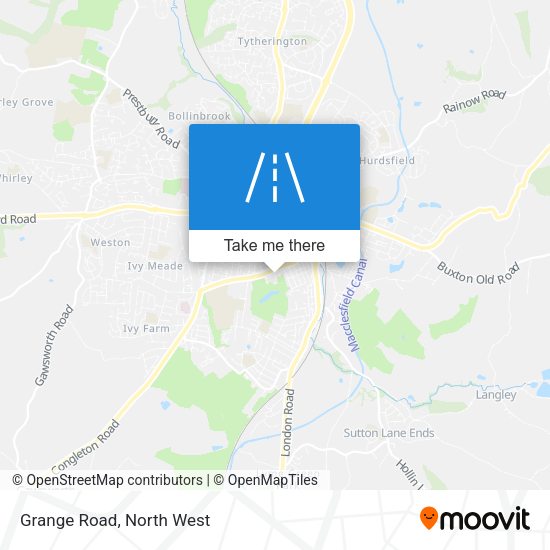 Grange Road map