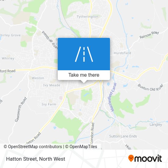 Hatton Street map