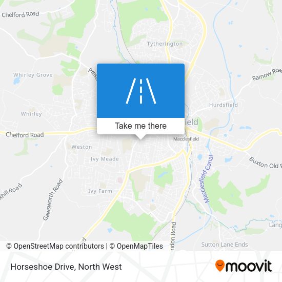 Horseshoe Drive map