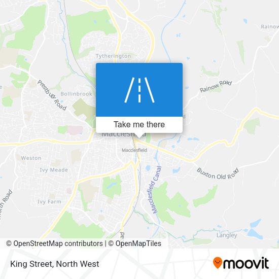 King Street map