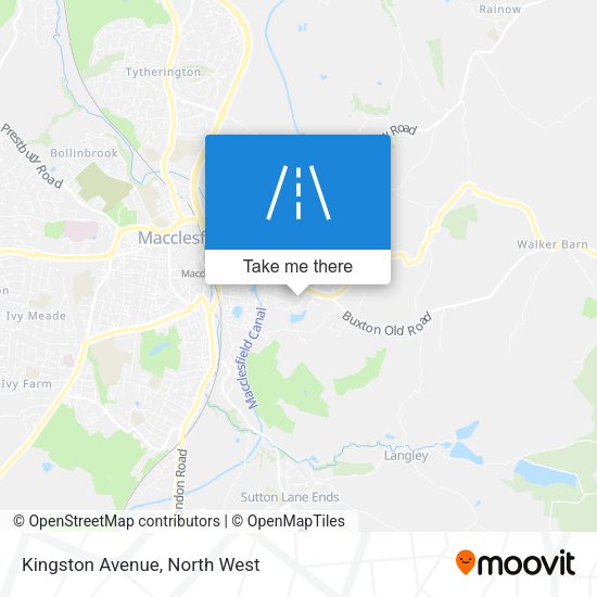 Kingston Avenue map