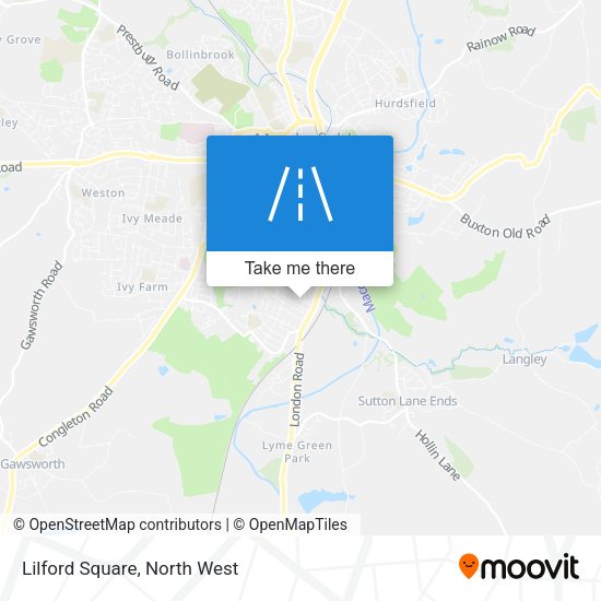 Lilford Square map