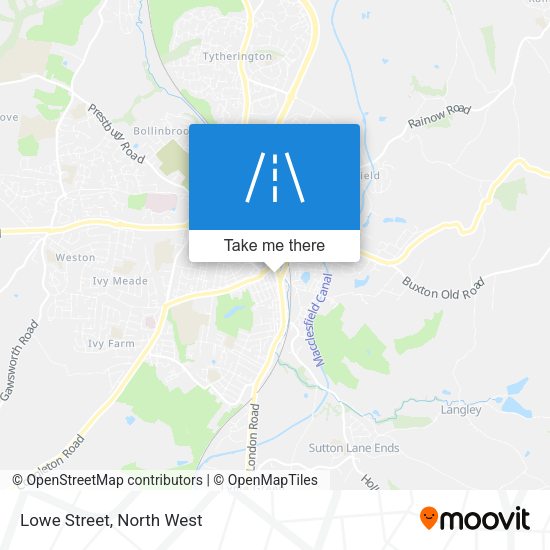 Lowe Street map