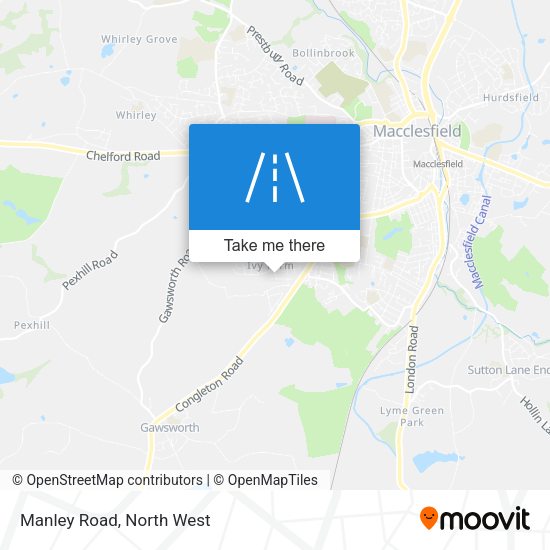 Manley Road map