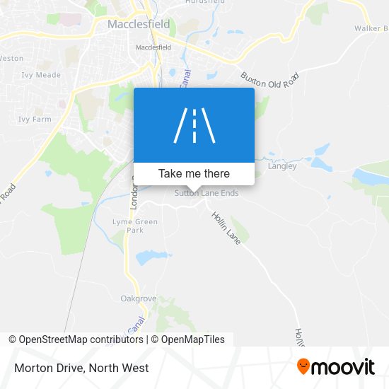 Morton Drive map