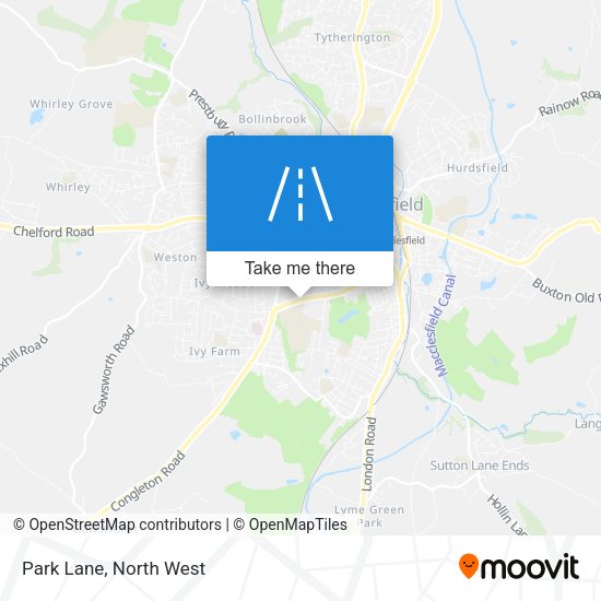 Park Lane map