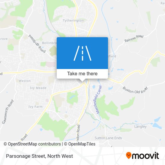Parsonage Street map