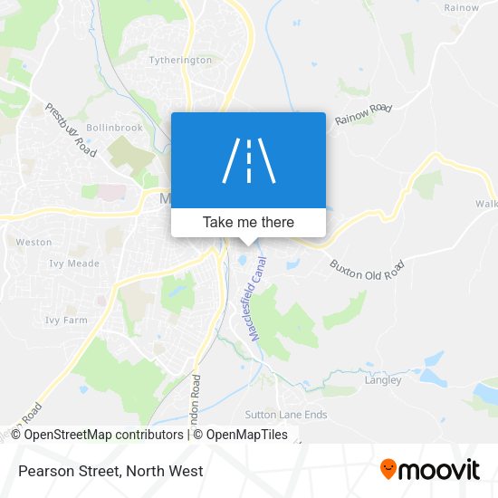Pearson Street map