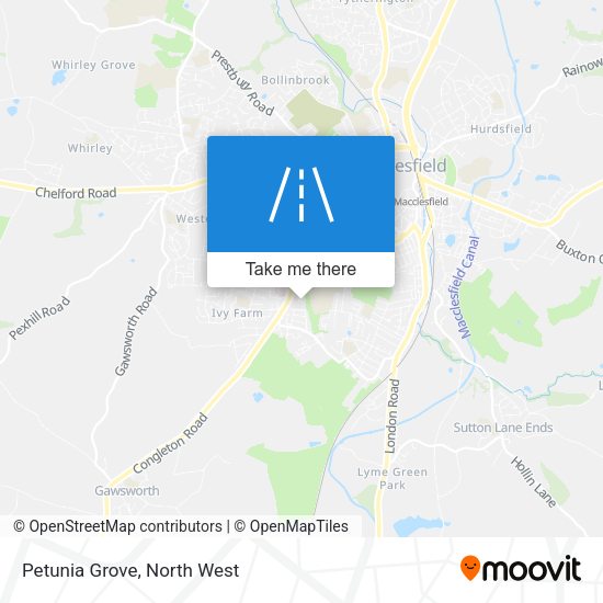 Petunia Grove map