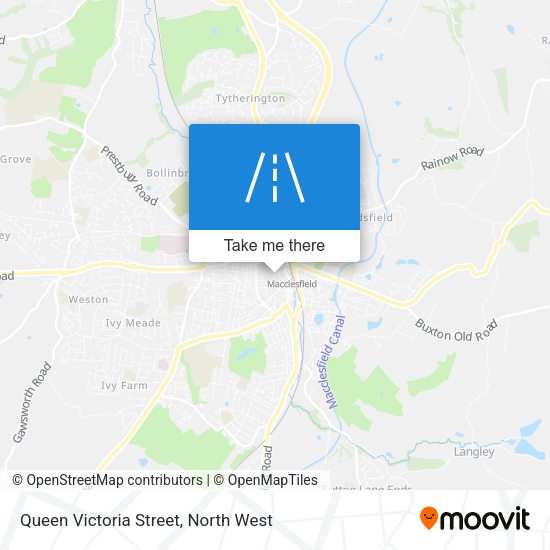 Queen Victoria Street map