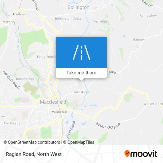 Raglan Road map