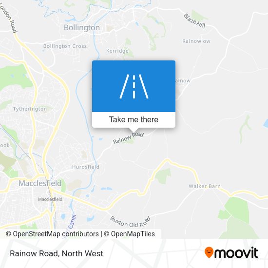 Rainow Road map