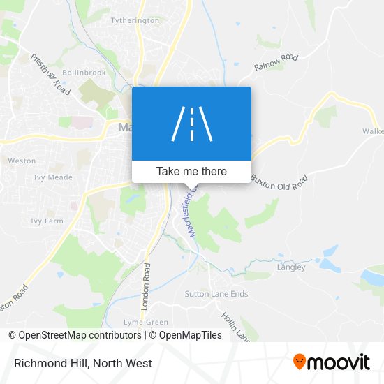 Richmond Hill map