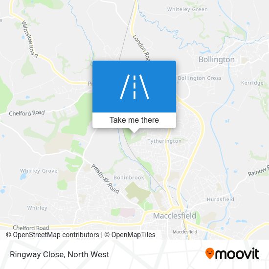 Ringway Close map