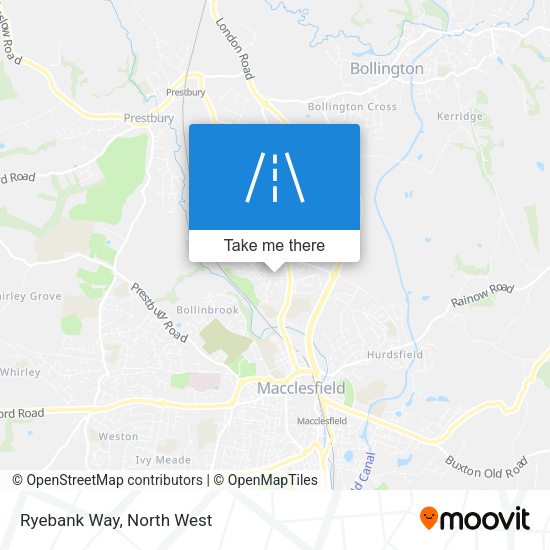 Ryebank Way map