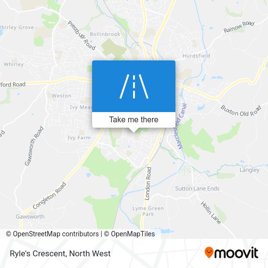 Ryle's Crescent map