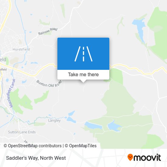 Saddler's Way map