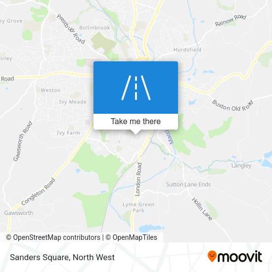 Sanders Square map