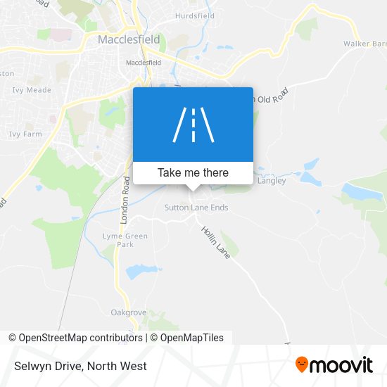 Selwyn Drive map
