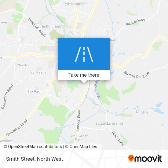 Smith Street map