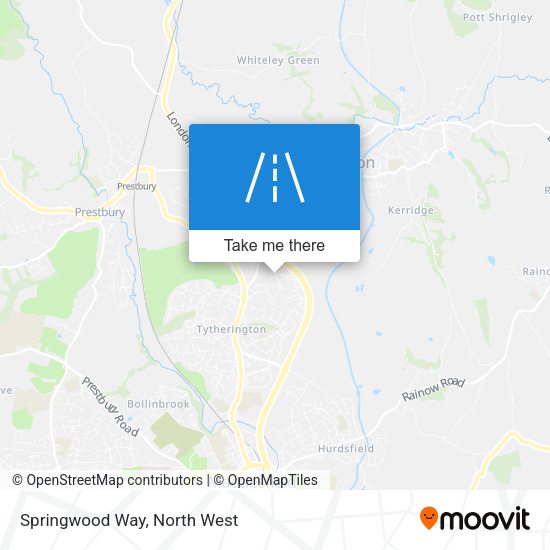 Springwood Way map