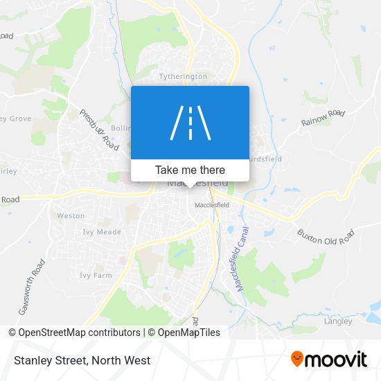 Stanley Street map