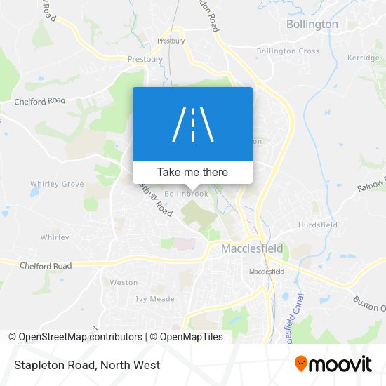 Stapleton Road map