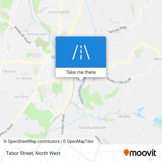 Tabor Street map