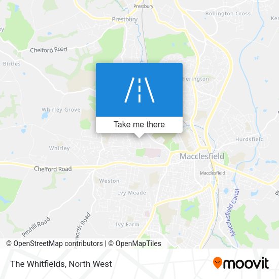 The Whitfields map
