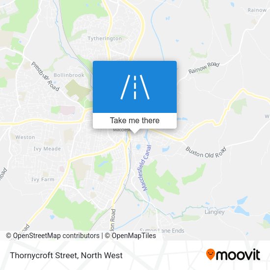 Thornycroft Street map