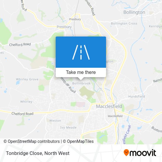 Tonbridge Close map
