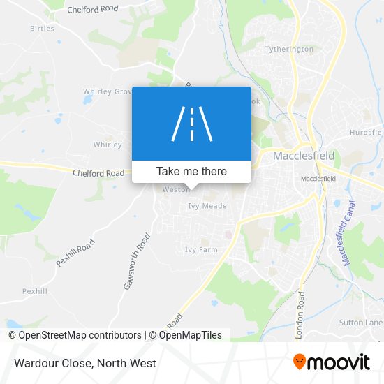 Wardour Close map