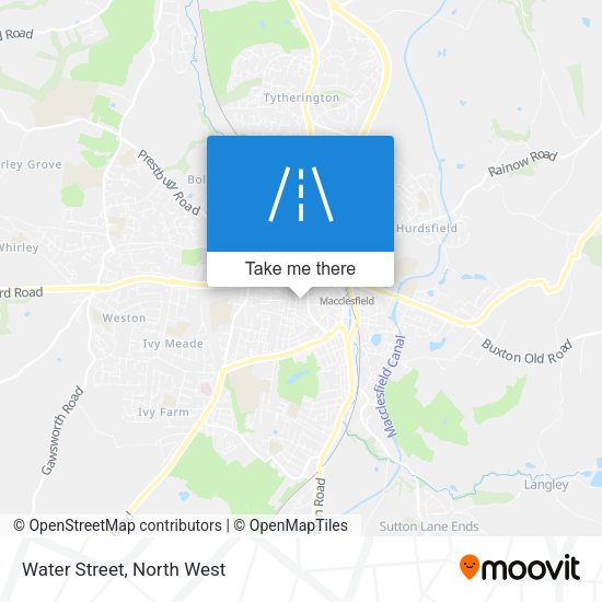 Water Street map