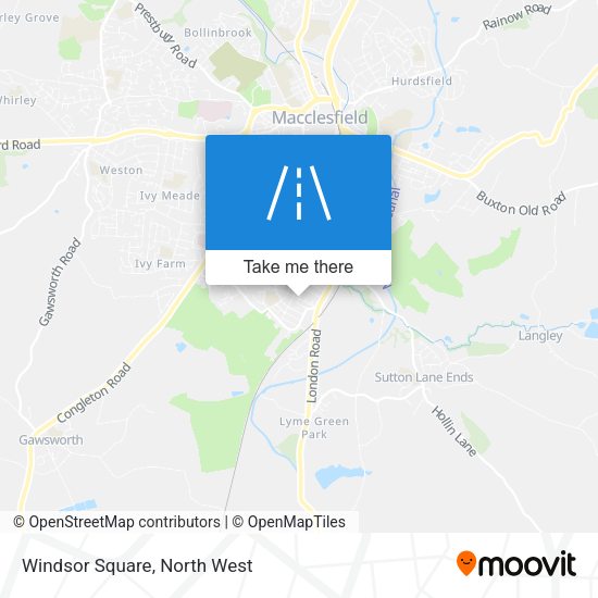 Windsor Square map