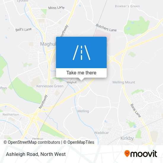 Ashleigh Road map