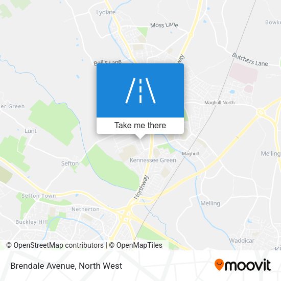 Brendale Avenue map