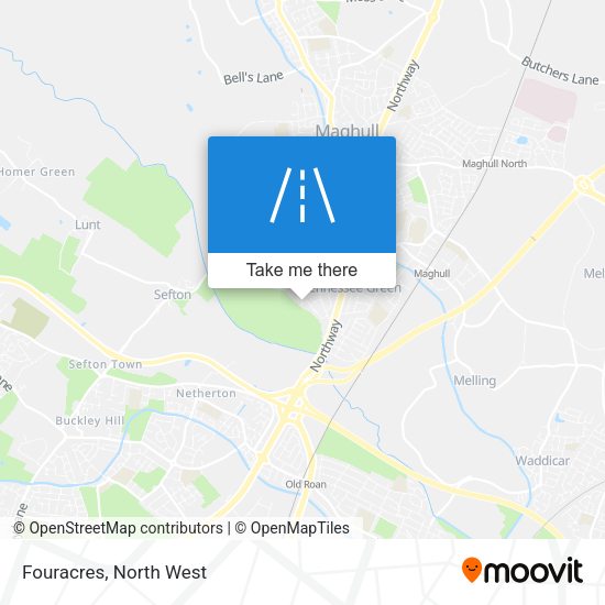 Fouracres map