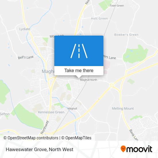 Haweswater Grove map