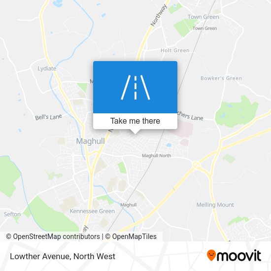 Lowther Avenue map
