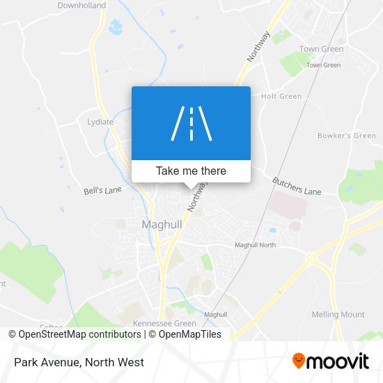 Park Avenue map