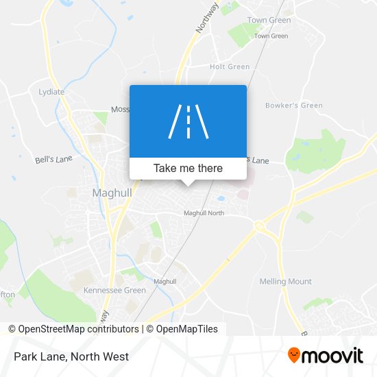 Park Lane map