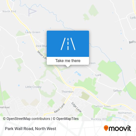 Park Wall Road map