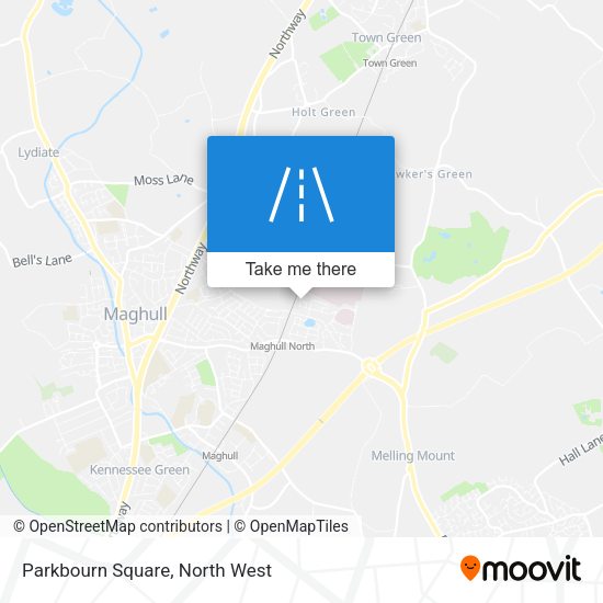 Parkbourn Square map