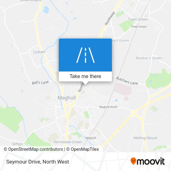 Seymour Drive map