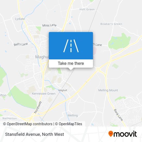 Stansfield Avenue map