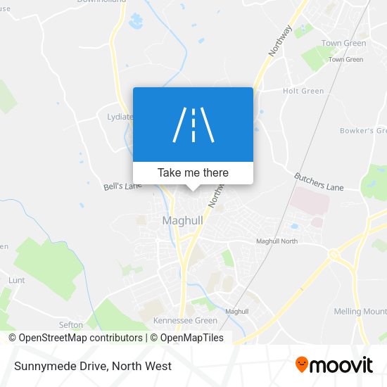 Sunnymede Drive map