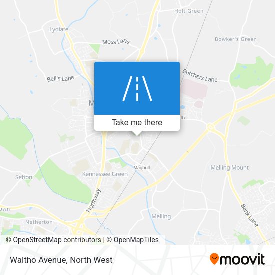 Waltho Avenue map