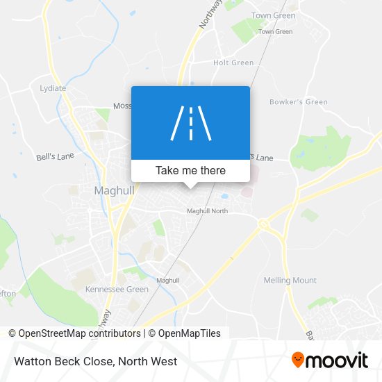Watton Beck Close map
